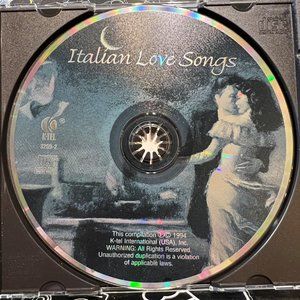 Italian Love Songs Music CD 1994